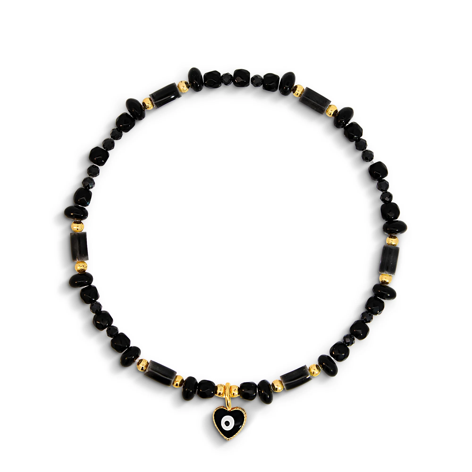 Evil Eye Beaded Bracelet Set - Image 3