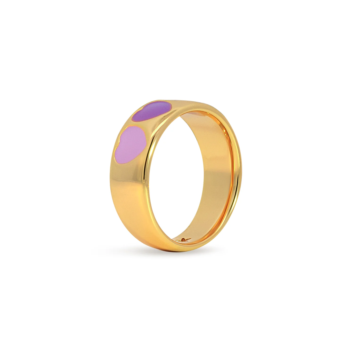 Purple Heart Stacking Ring - Image 4